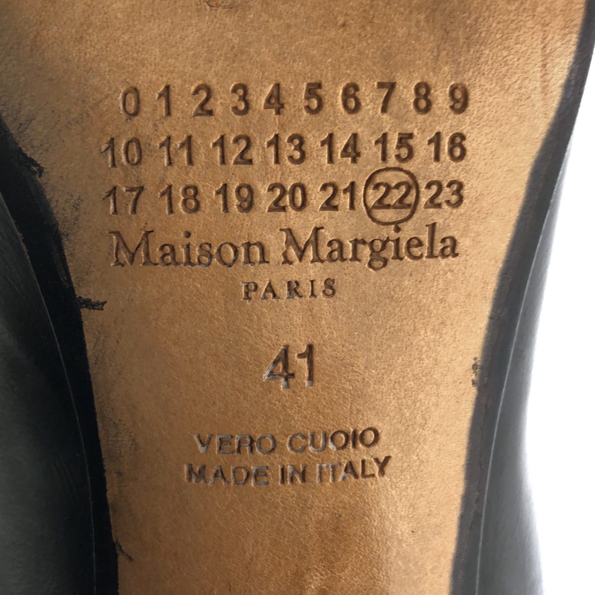 Maison Margiela / メゾンマルジェラ Tabi メリージェーン アンクルストラップパンプス 足袋 チャンキーヒール