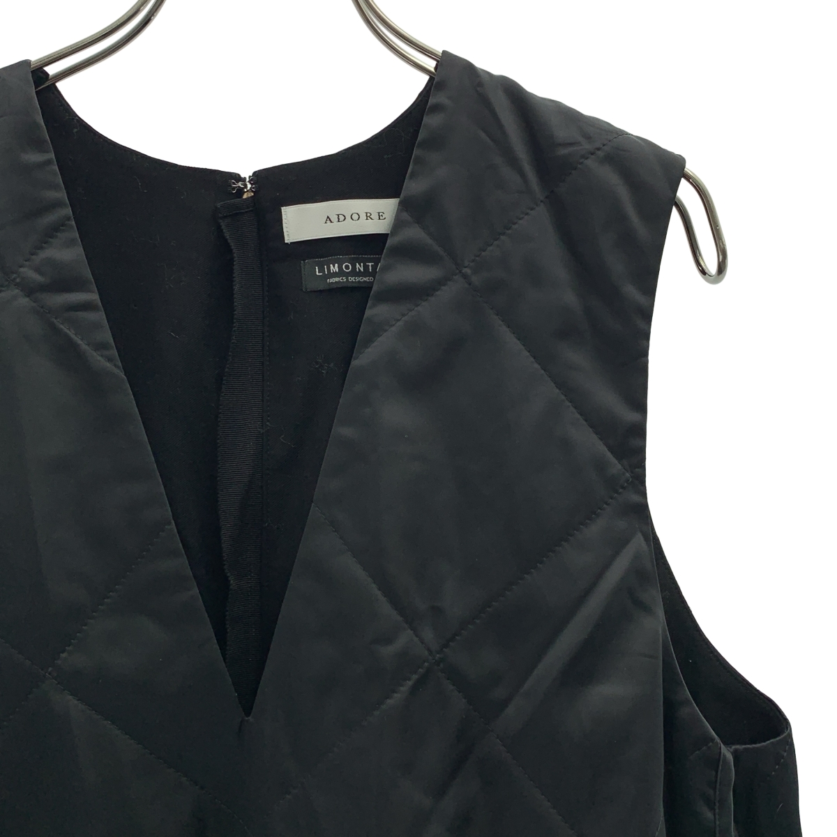 ADORE / アドーア キルティング Vネック ワンピース