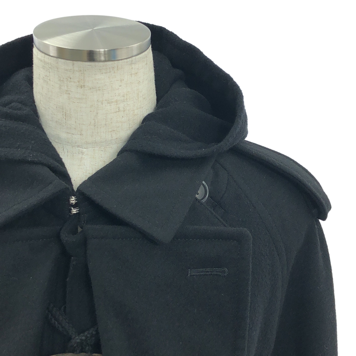 COMME des GARCONS HOMME PLUS / コムデギャルソンオムプリュス 縮絨ウール レイヤード ダッフルコート