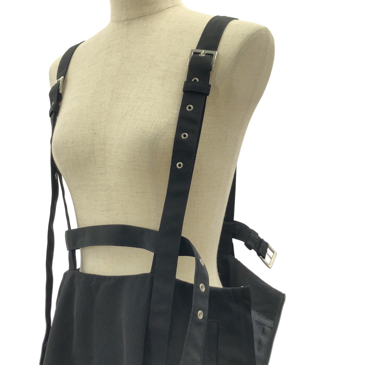 noir kei ninomiya / ノワールケイニノミヤ 吊り サロペット ロングスカート