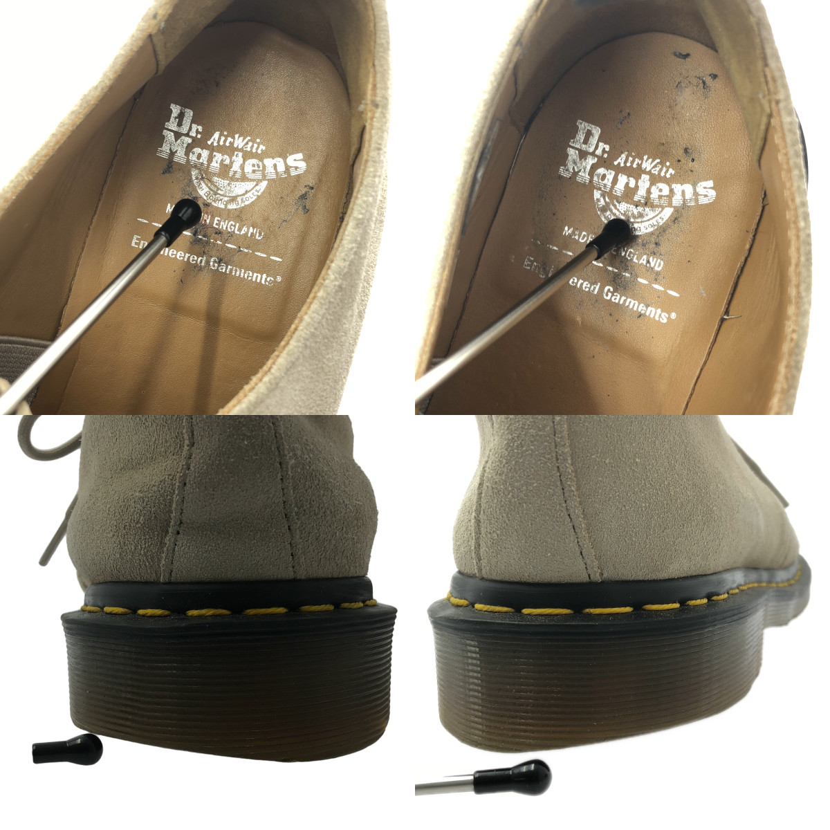 Engineered Garments / エンジニアドガーメンツ ×Dr.Martens / ドクターマーチン HI SUEDE WP スエード レースアップ シューズ