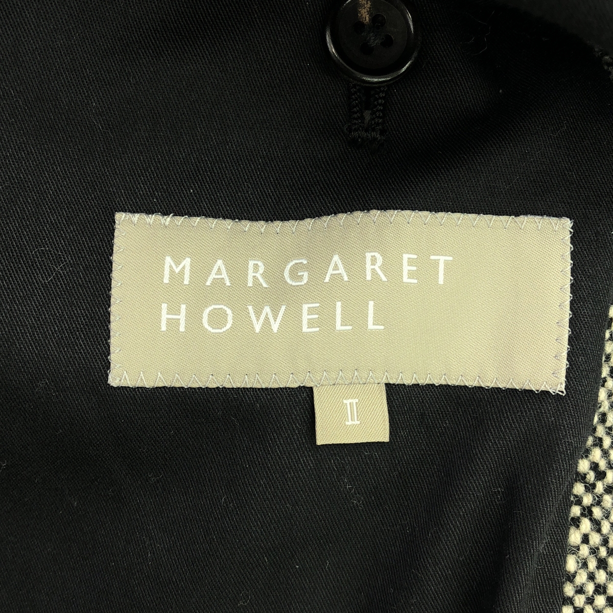 MARGARET HOWELL / マーガレットハウエル NEP TWEED P COAT ネップツイード ダブルコート