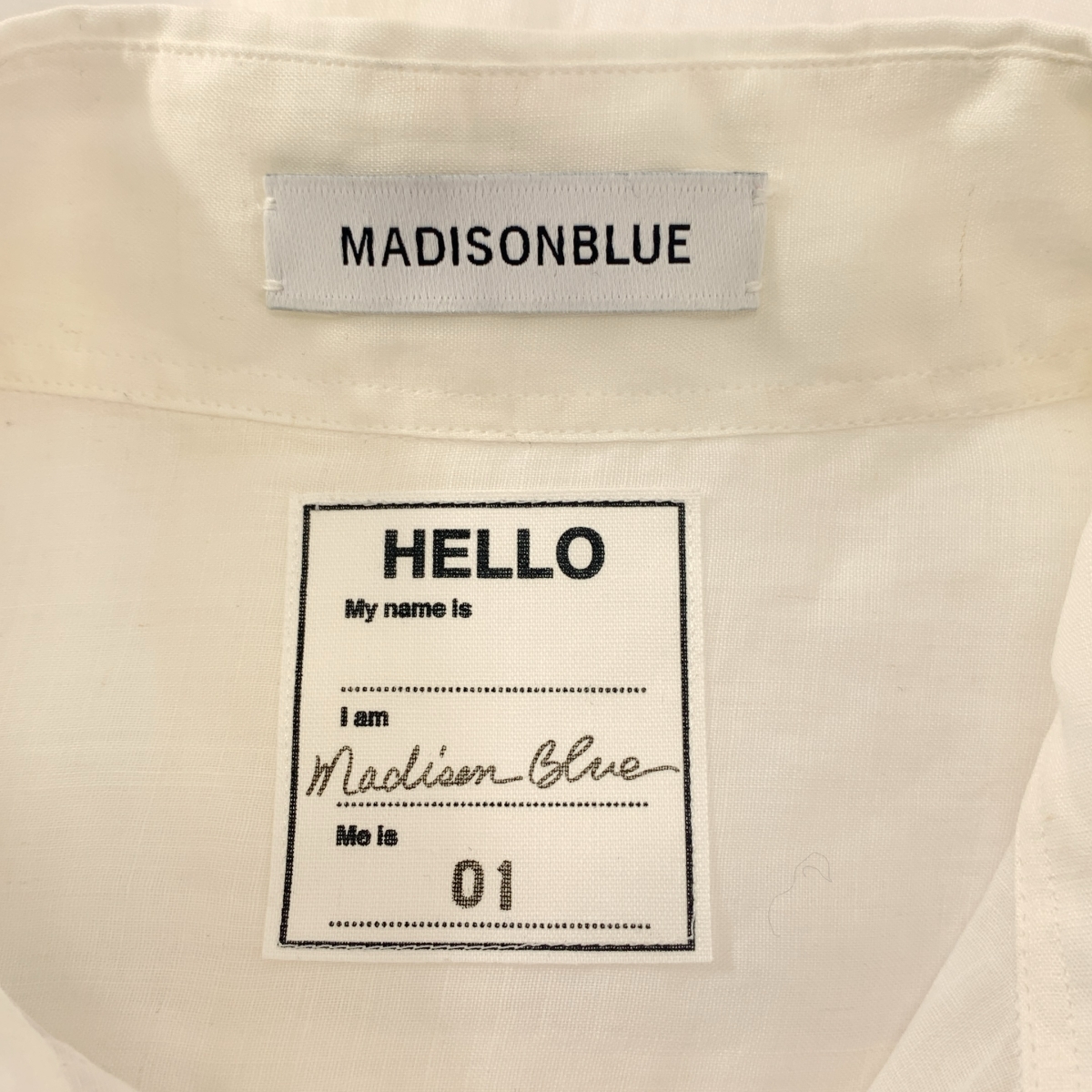 MADISON BLUE / マディソンブルー MADAM SHIRT / リネン  マダム シャツ