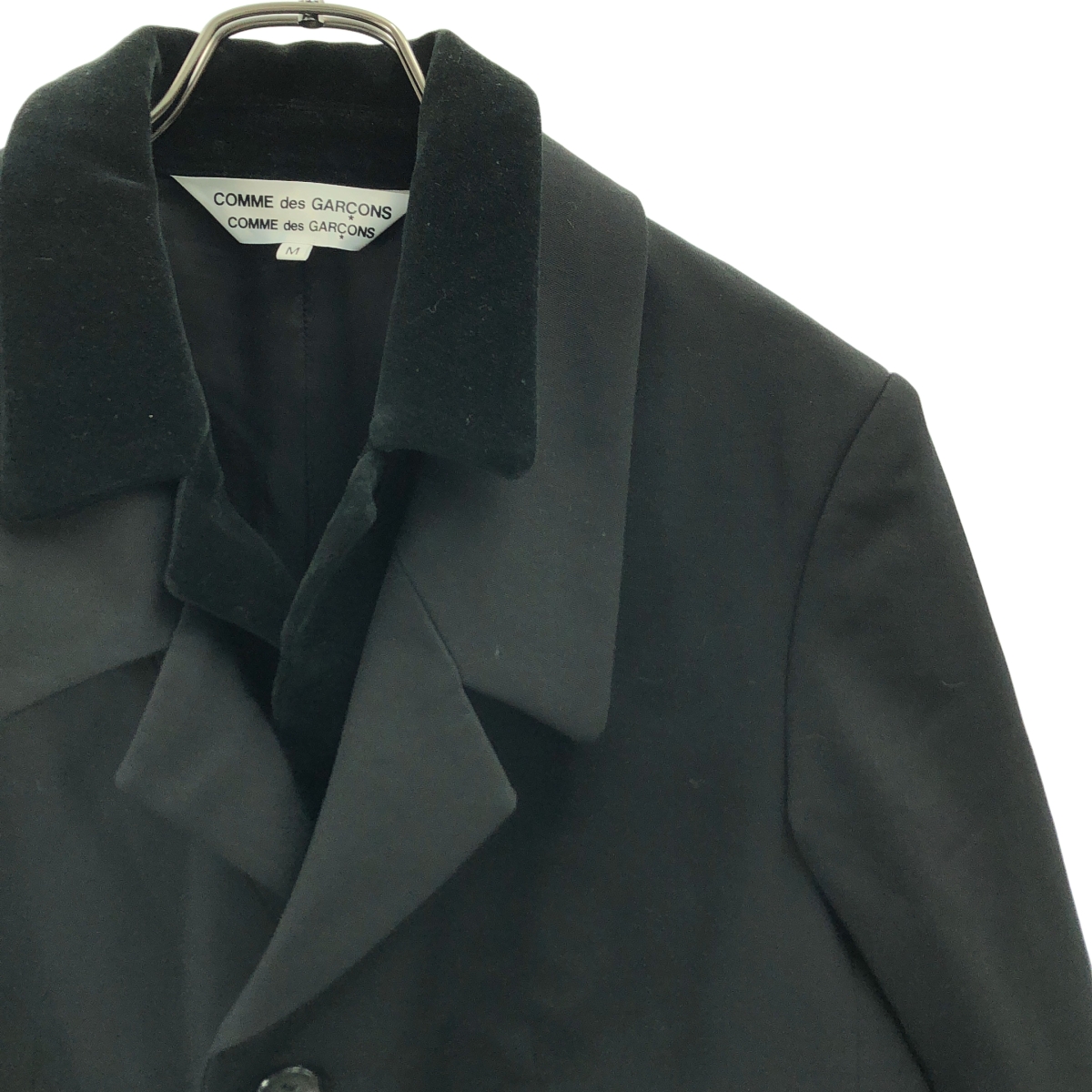 COMME des GARCONS COMME des GARCONS / コムコム ウール ベロア レイヤード ジャケット