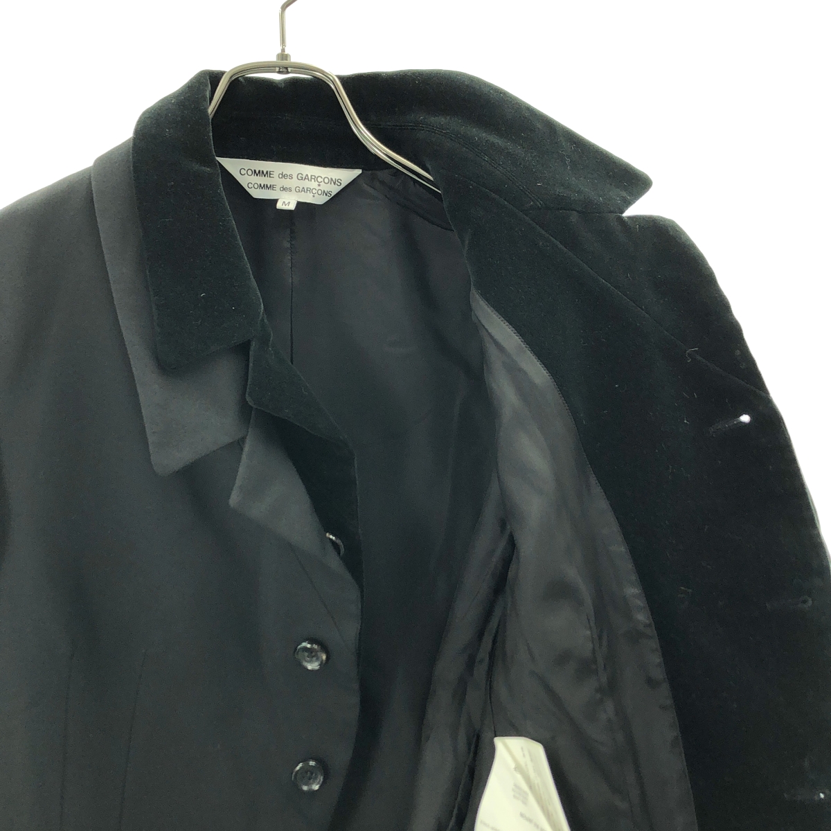 COMME des GARCONS COMME des GARCONS / コムコム ウール ベロア レイヤード ジャケット