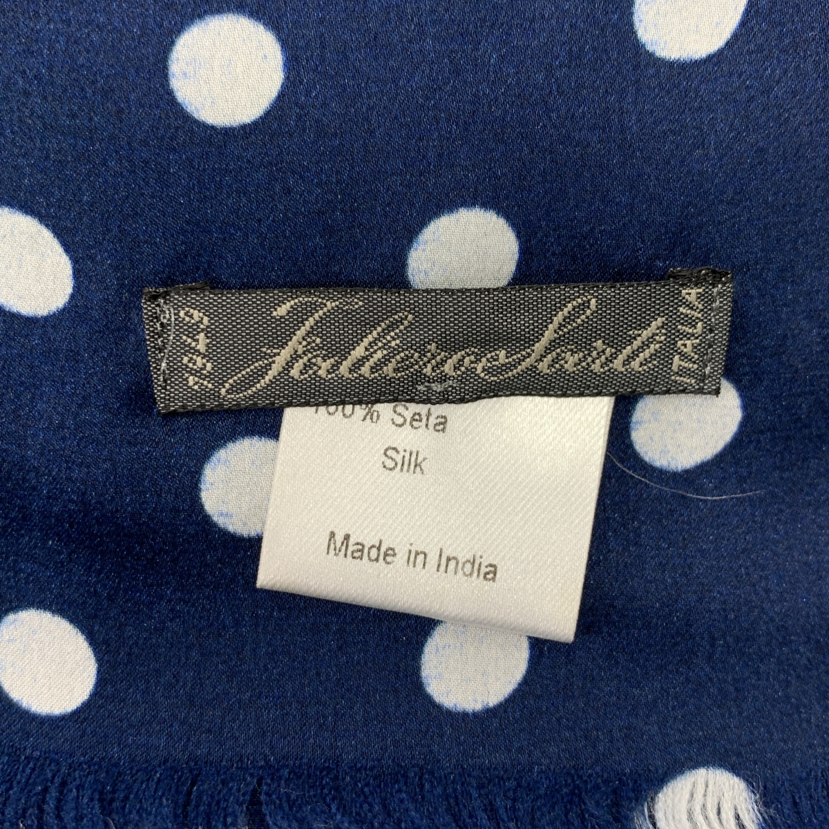 FALIERO SARTI / ファリエロサルティ silk 100% / シルク 総柄 大判 ストール