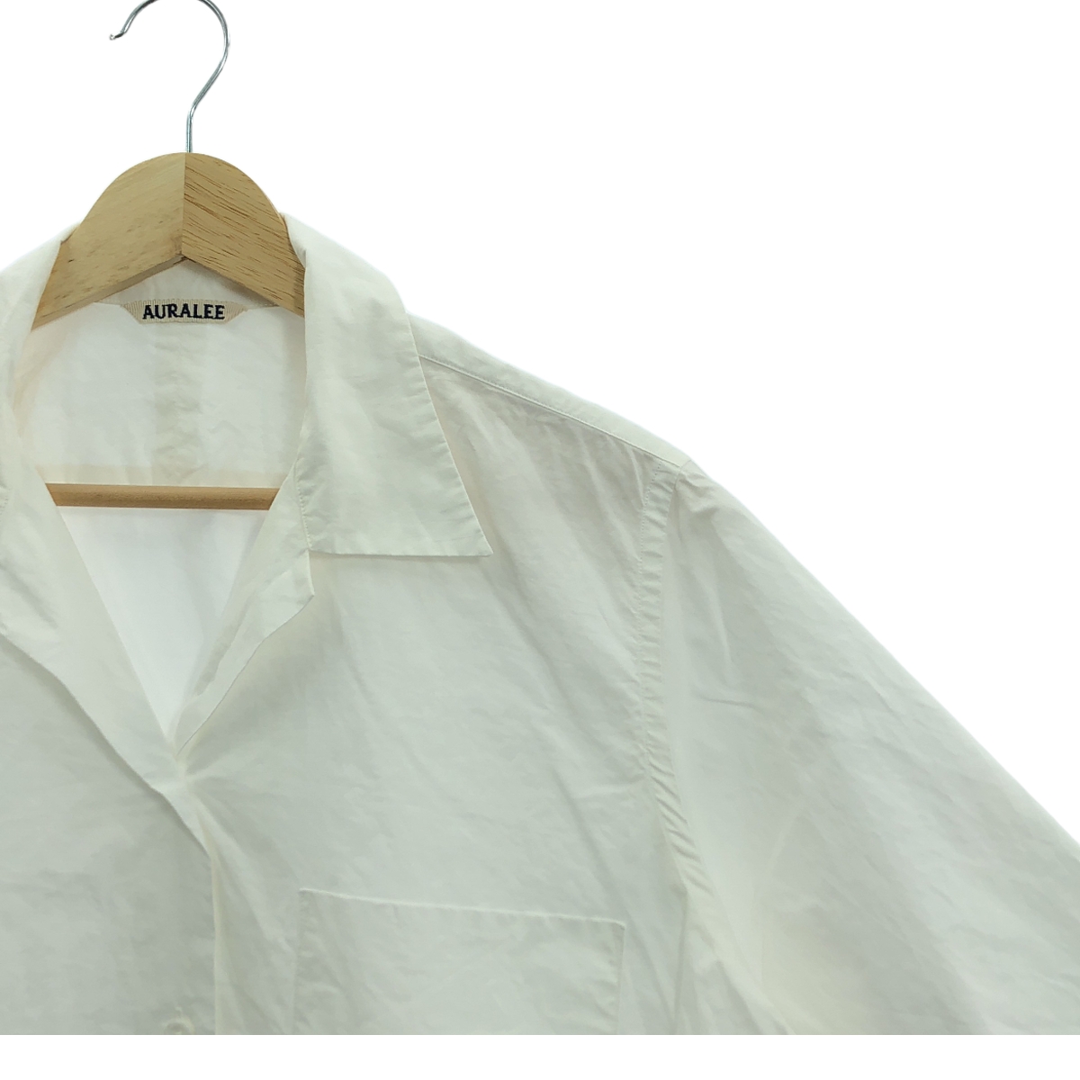 AURALEE / オーラリー SELVEDGE WEATHER CLOTH HALF SLEEVED SHIRTS シャツ