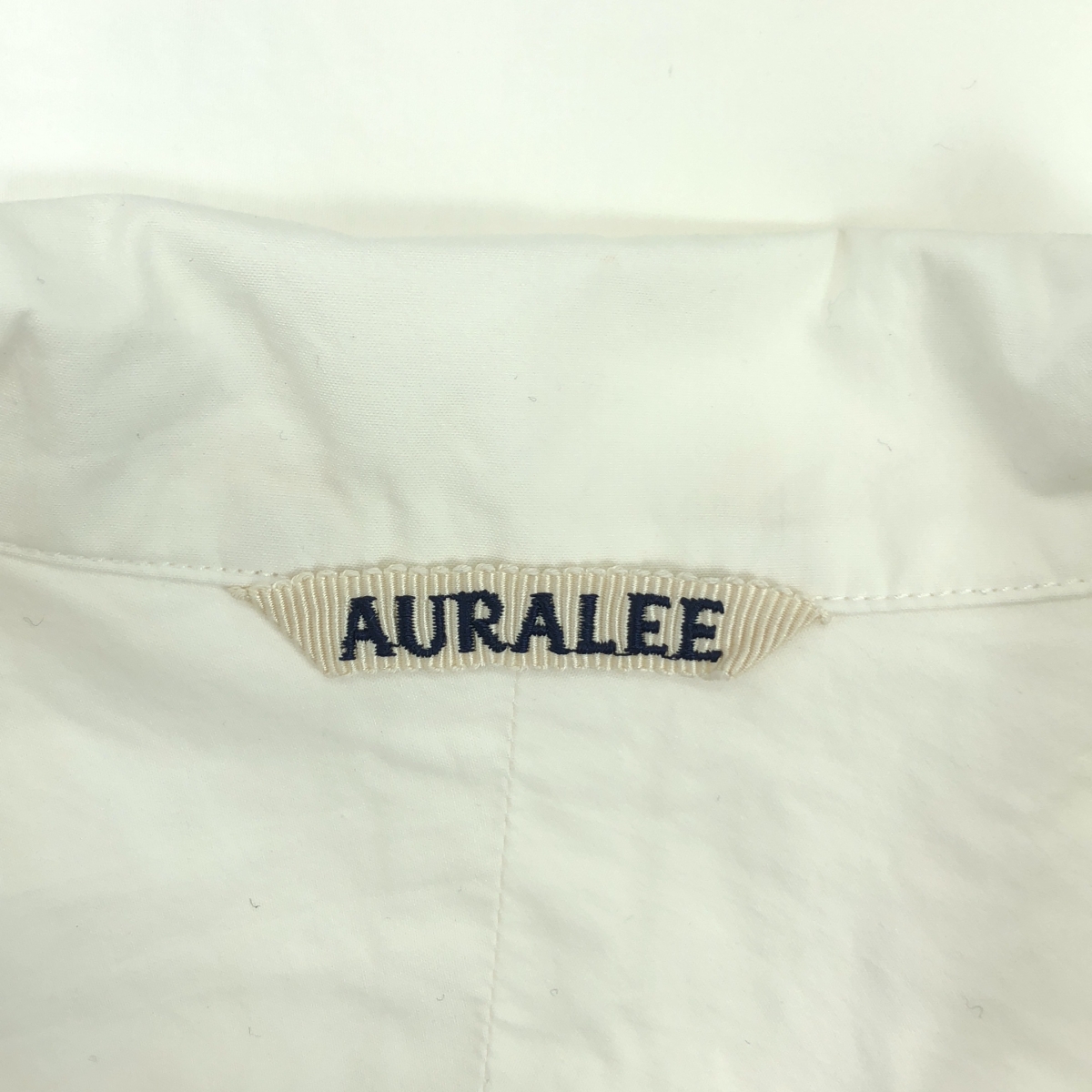 AURALEE / オーラリー SELVEDGE WEATHER CLOTH HALF SLEEVED SHIRTS シャツ