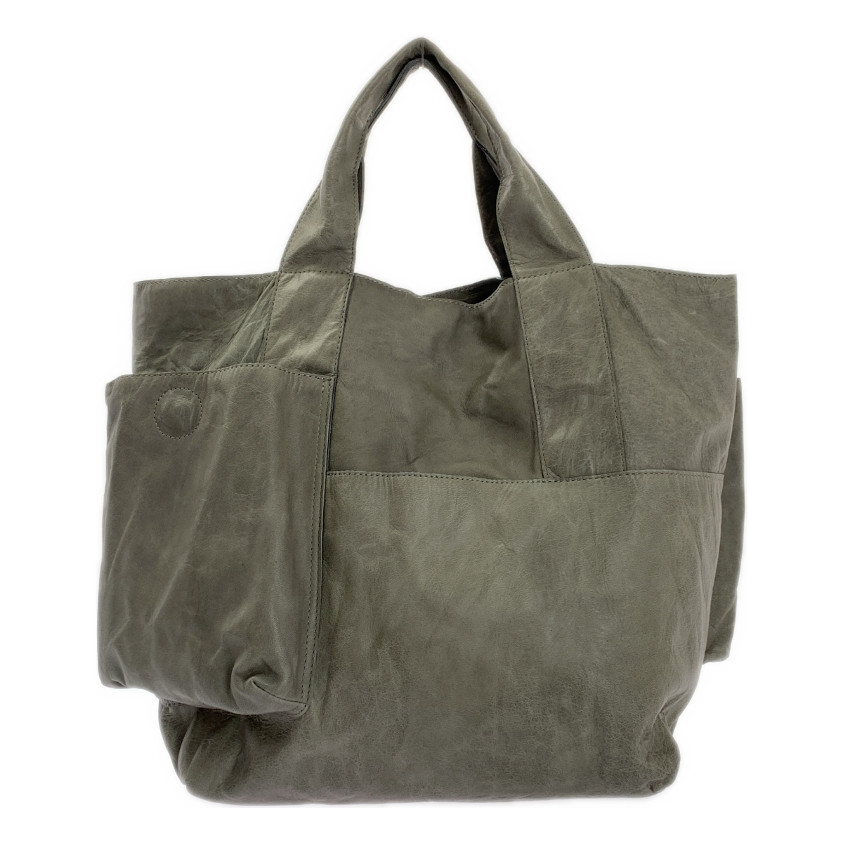 JURGEN LEHL / ヨーガンレール 馬革 レザー ハンド トートバッグ