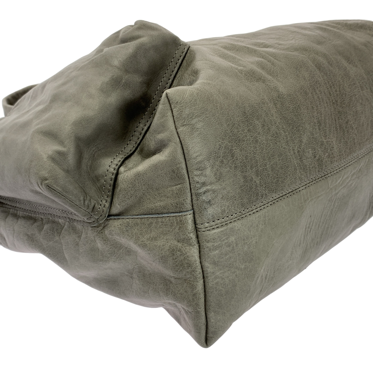 JURGEN LEHL / ヨーガンレール 馬革 レザー ハンド トートバッグ