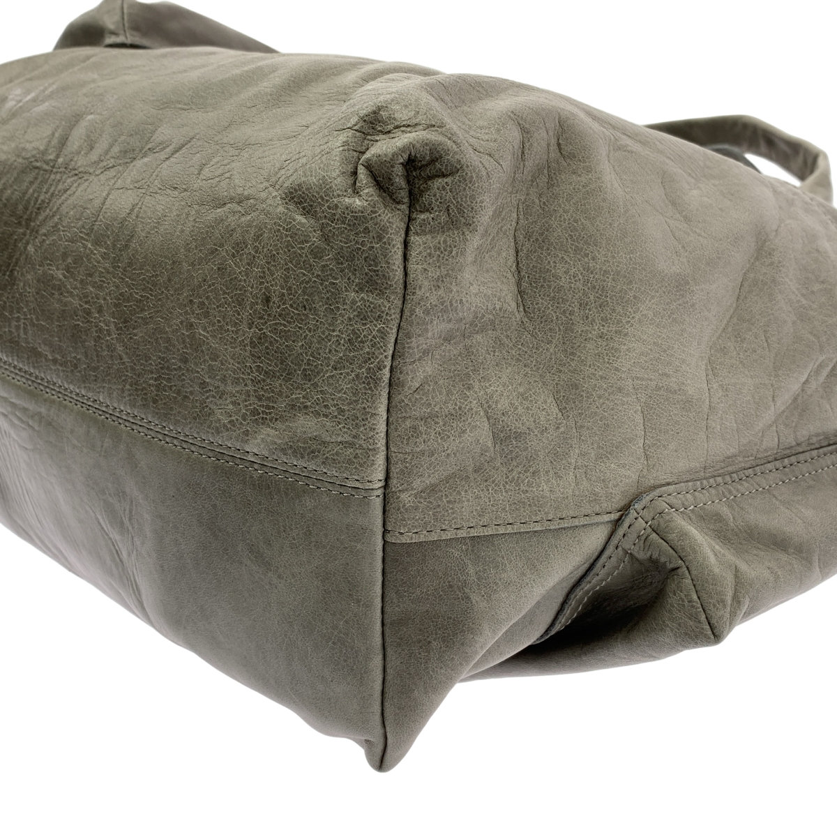 JURGEN LEHL / ヨーガンレール 馬革 レザー ハンド トートバッグ