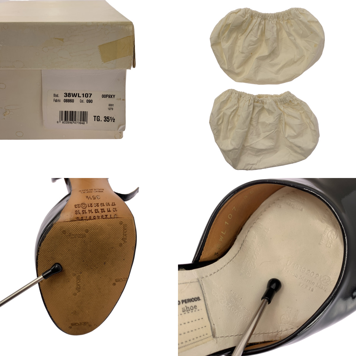 Maison Margiela / メゾンマルジェラ replica / Tango style ankle strap shoe ヒール パンプス