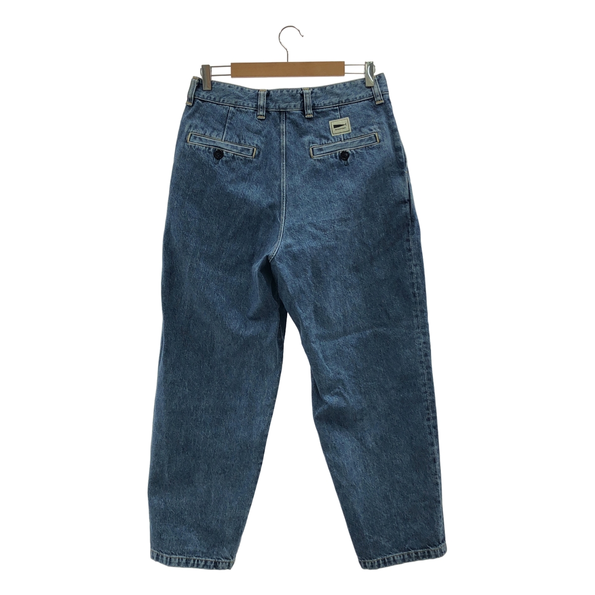 DESCENDANT / ディセンダント DC-3 DENIM TROUSERS 2タック ワイドデニムパンツ