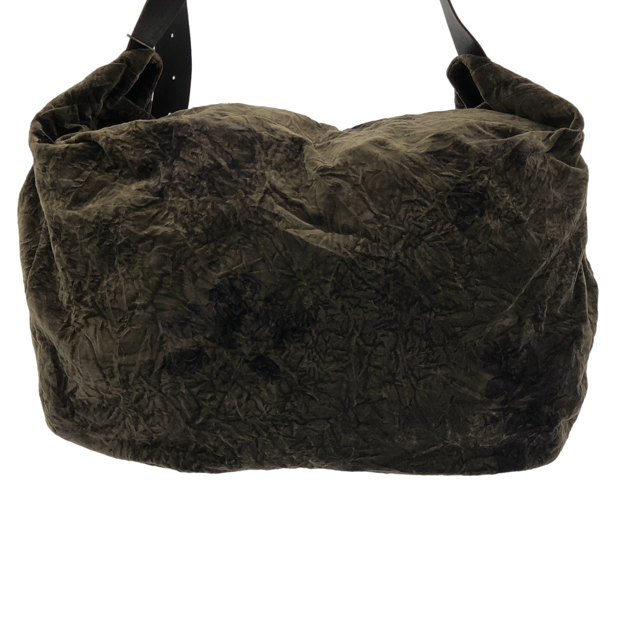 ziggy chen / ジギーチェン メッセンジャー フラップ レザー ショルダーバッグ