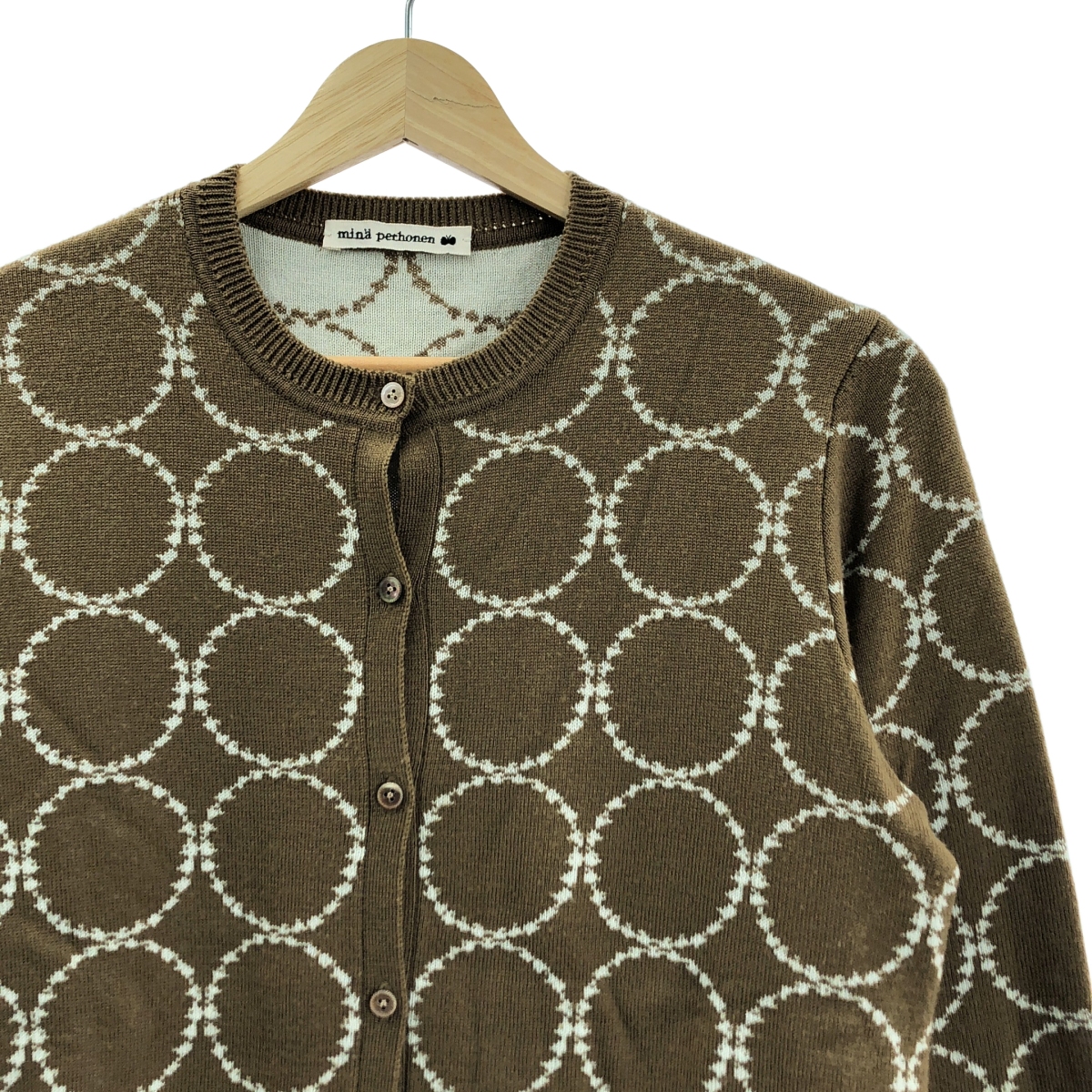 mina perhonen / ミナペルホネン tambourine / タンバリン ニット カーディガン