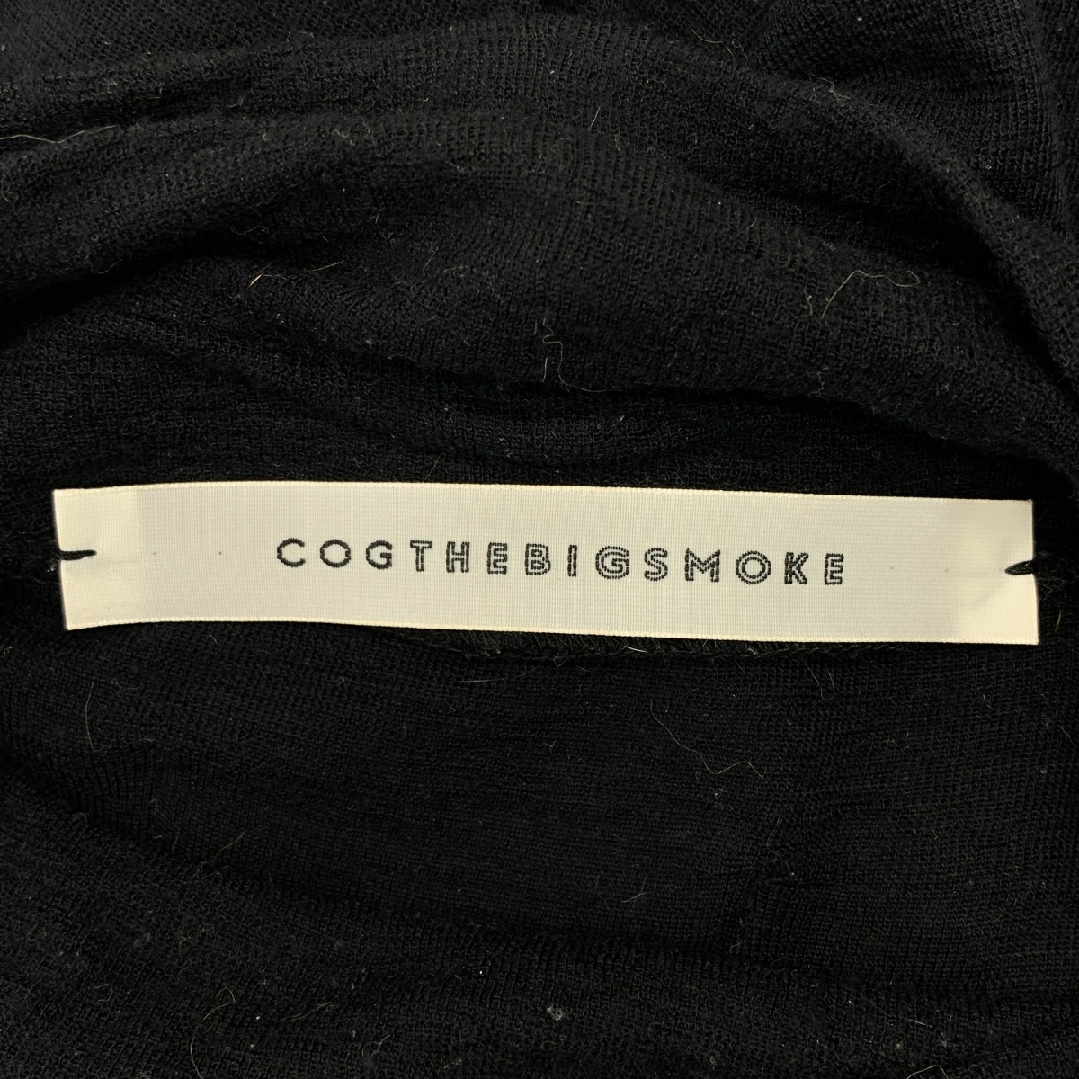 COGTHEBIGSMOKE / コグザビッグスモーク ウール ハイネック ニット