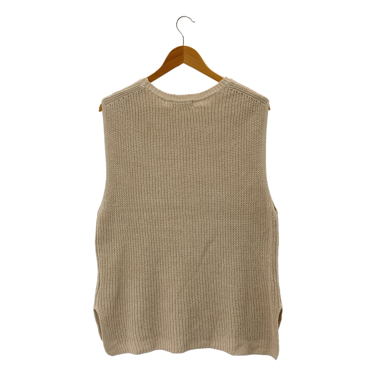 kagure / かぐれ リネン コットン ニットベスト