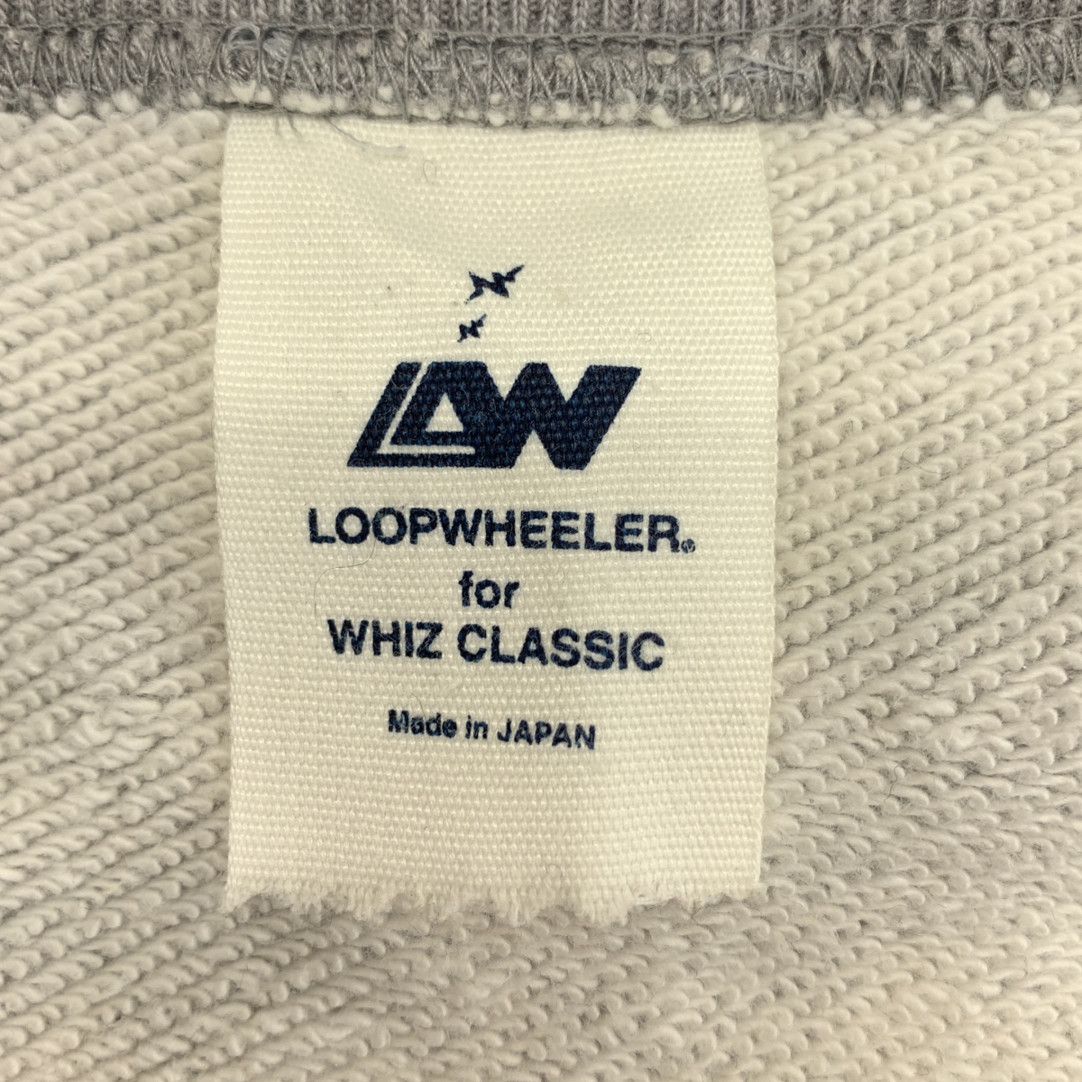 LOOPWHEELER / ループウィラー × WHIZ CLASSIC / ウィズクラシック クルーネックスウェット
