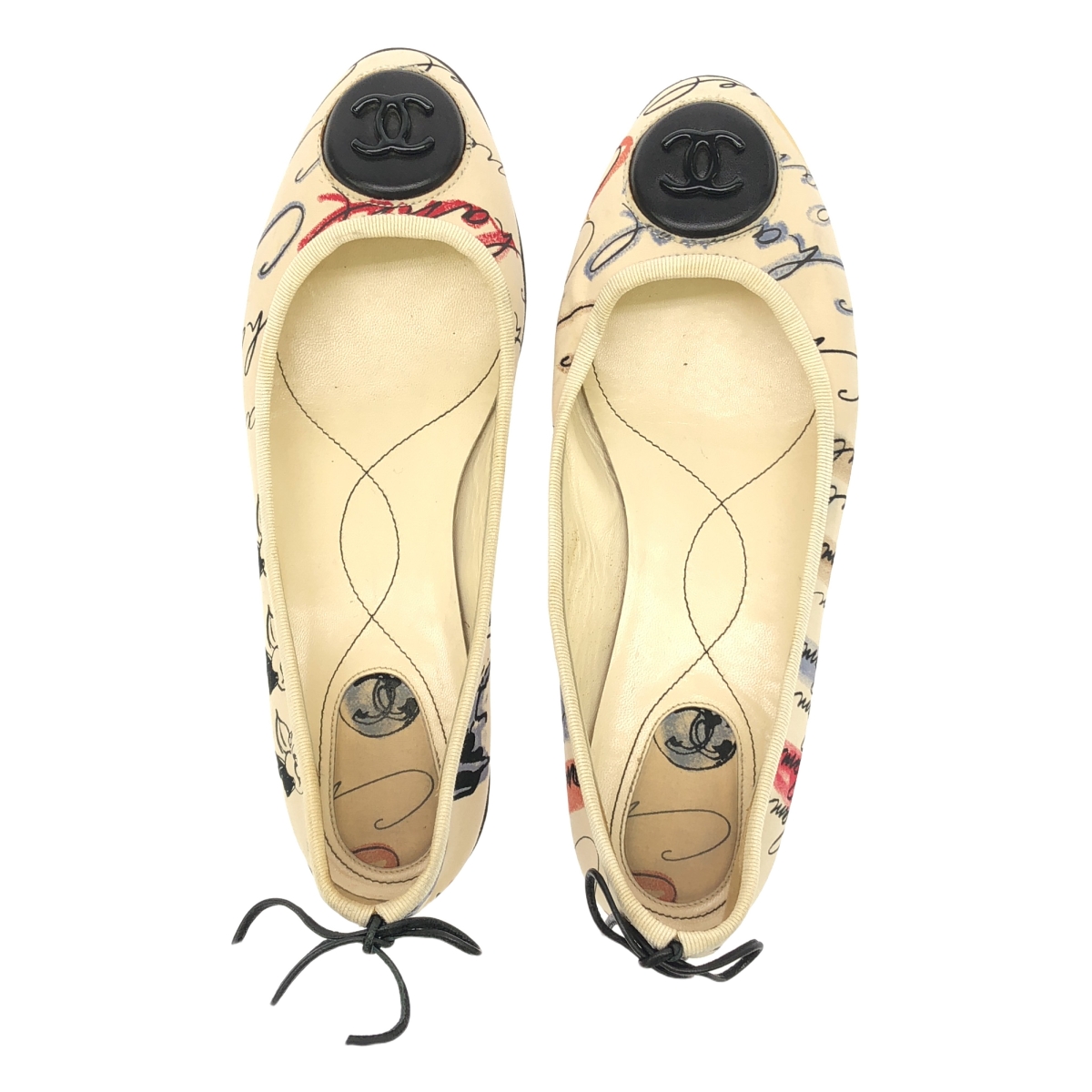 CHANEL / シャネル ココマーク フラット シューズ