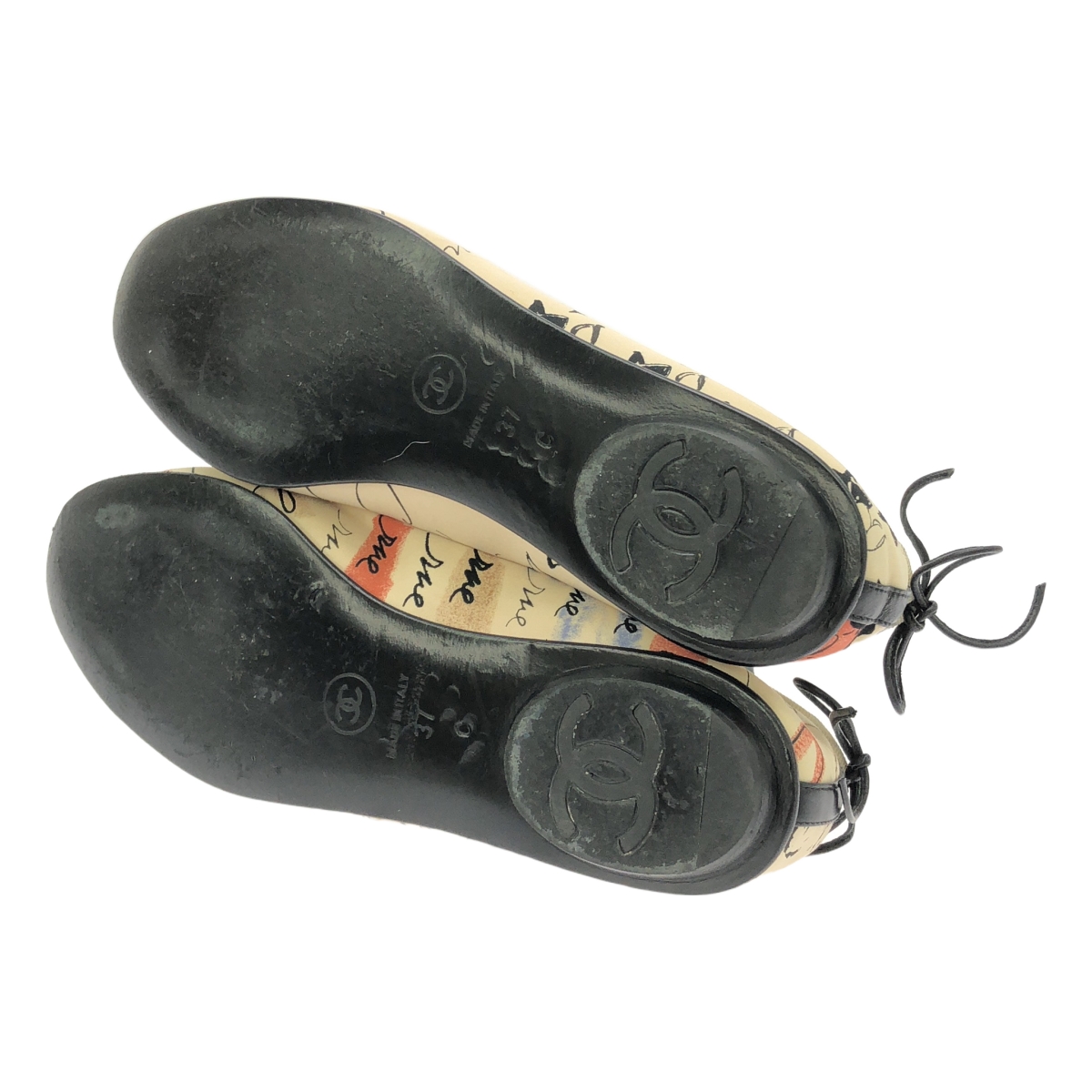 CHANEL / シャネル ココマーク フラット シューズ