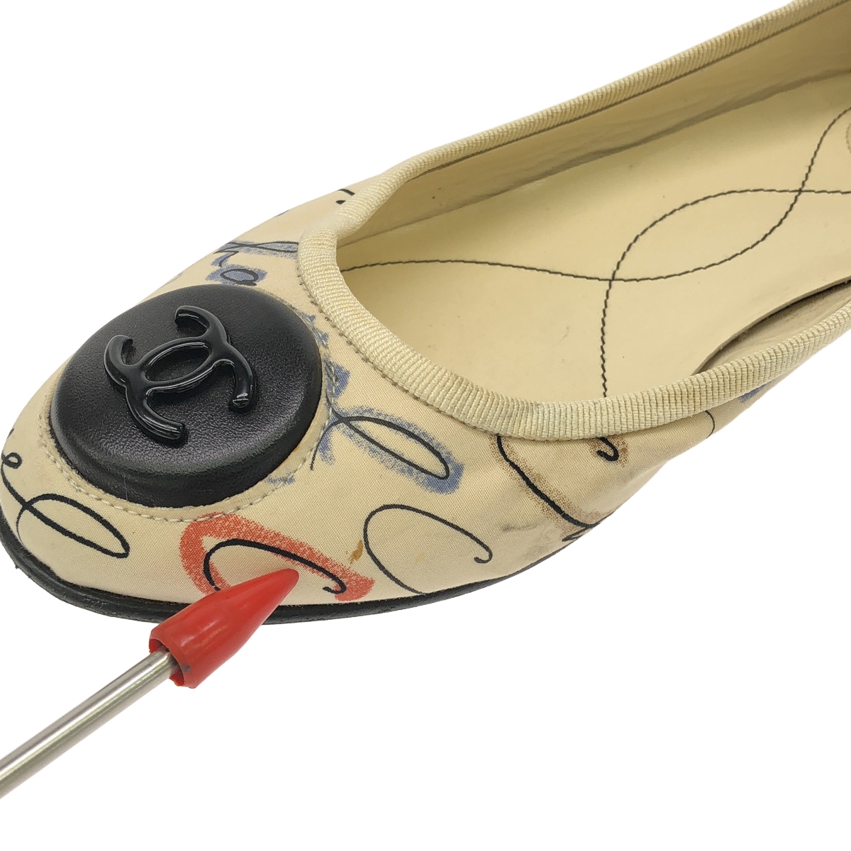 CHANEL / シャネル ココマーク フラット シューズ