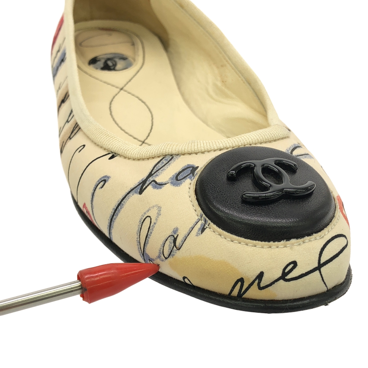 CHANEL / シャネル ココマーク フラット シューズ