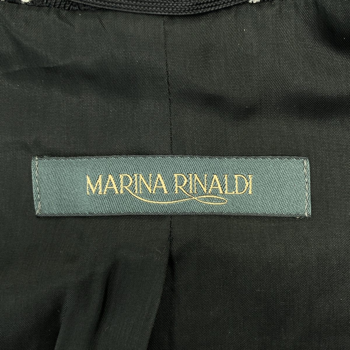 その他 ウール ツイード ノーカラー シングル ジャケット / 総裏地