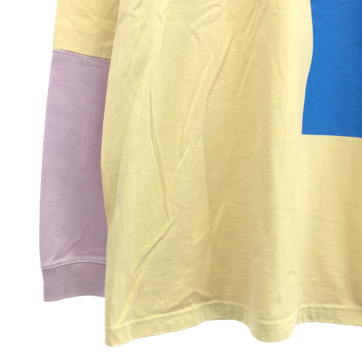 YEAH RIGHT!! / イエーライト SWITCHING SLEEVE プリント Tシャツ