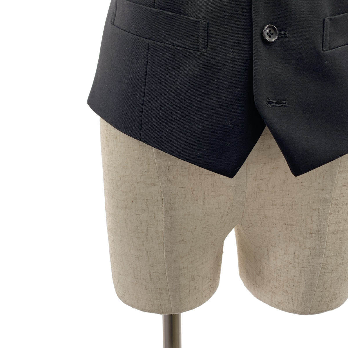 COMME des GARCONS HOMME DEUX / コムデギャルソンオムドゥ バックダブルアジャスター ジレ ベスト / 総裏地