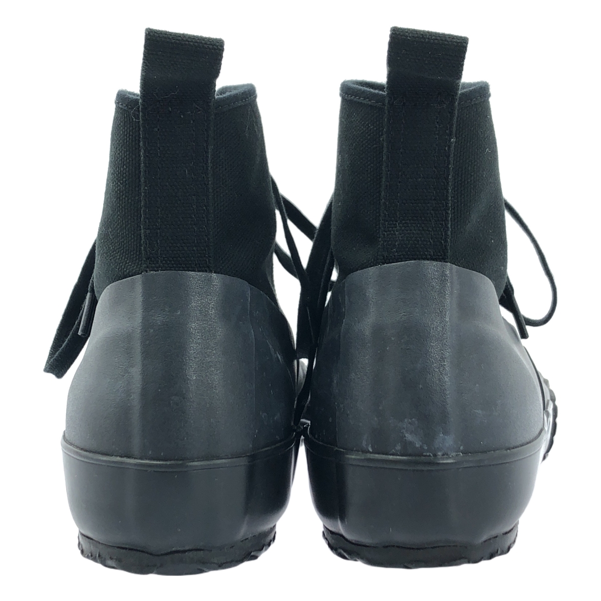 Studio Nicholson / スタジオニコルソン MELTON COTTON CANVAS SHOES RAIN BOOT コットン キャンバス スニーカー