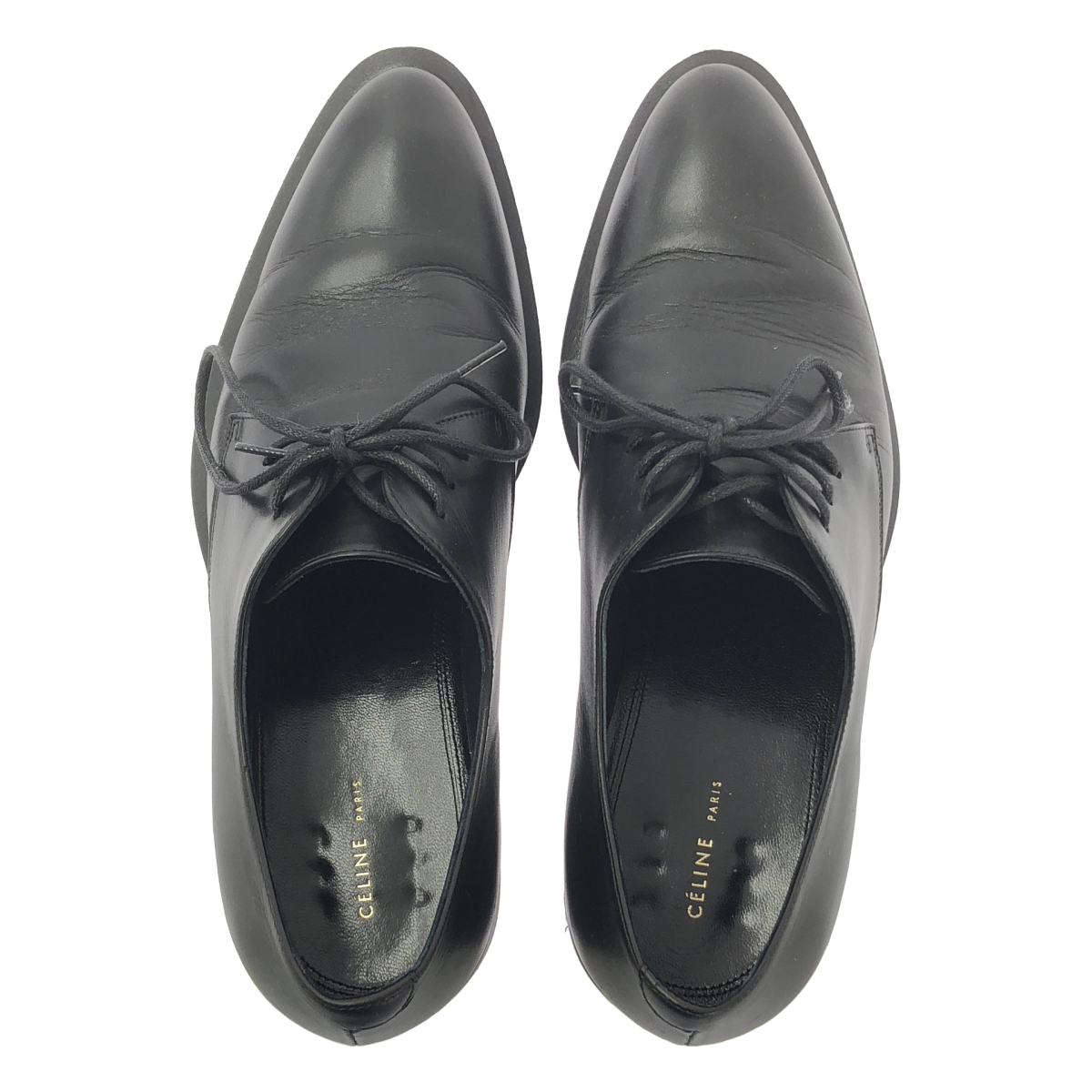 CELINE / セリーヌ Jacno Lace Up Derby Shoes / ジャクノ レースアップ ドレスシューズ 革靴