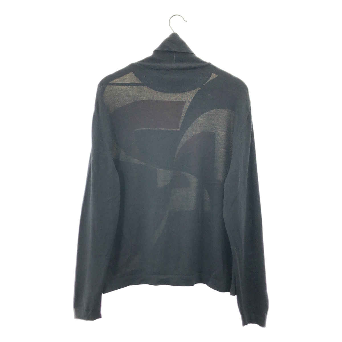 GUCCI / グッチ カシミヤ ウール 異素材 切替 タートルネック ニット セーター