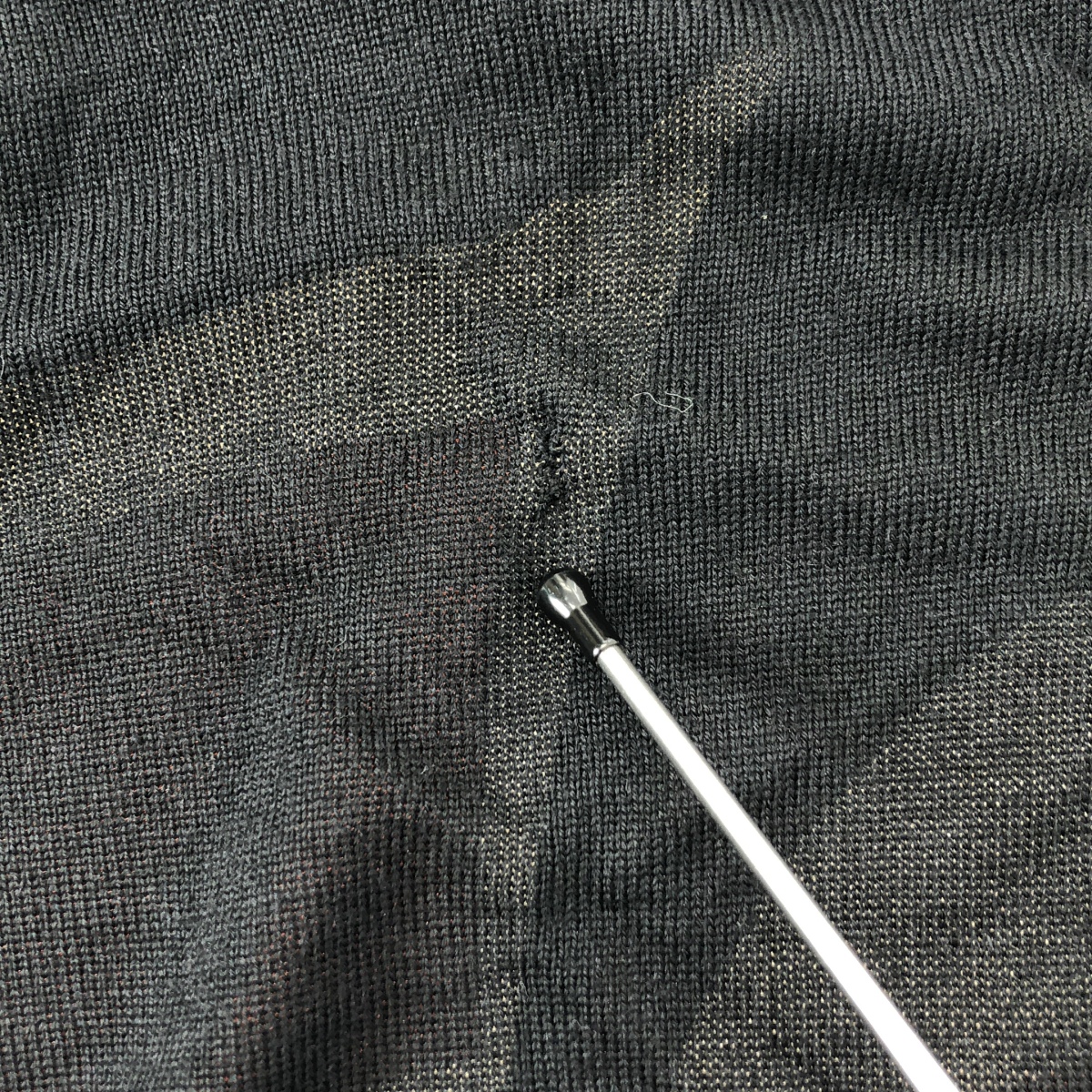 GUCCI / グッチ カシミヤ ウール 異素材 切替 タートルネック ニット セーター