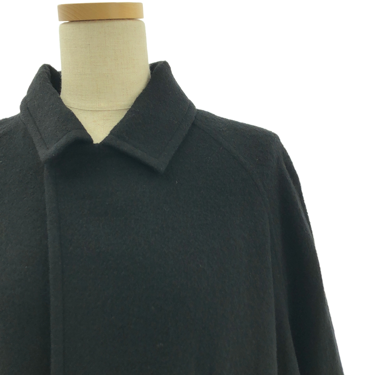 Y's / ワイズヨウジヤマモト ウール オーバーシルエット ショート コート / 総裏地