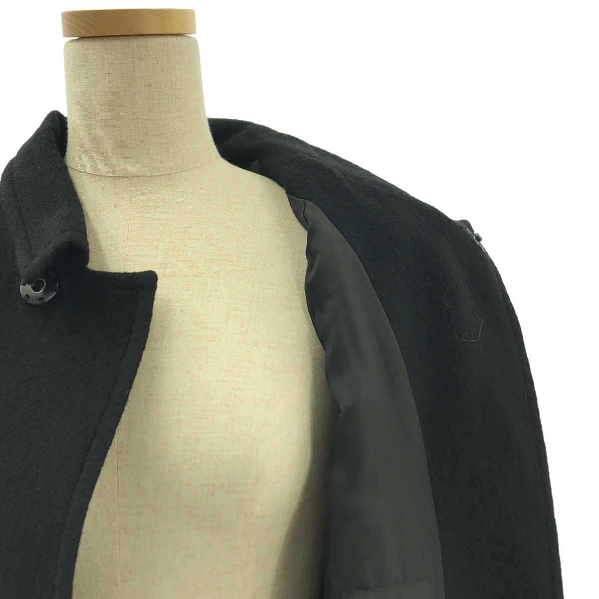 Y's / ワイズヨウジヤマモト ウール オーバーシルエット ショート コート / 総裏地