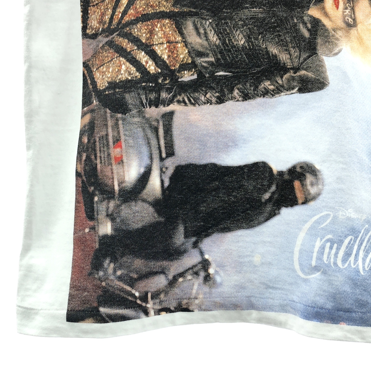 COMME des GARCONS COMME des GARCONS / コムコム × Disney / ディズニー クルエラ プリント クルーネック Tシャツ カットソー