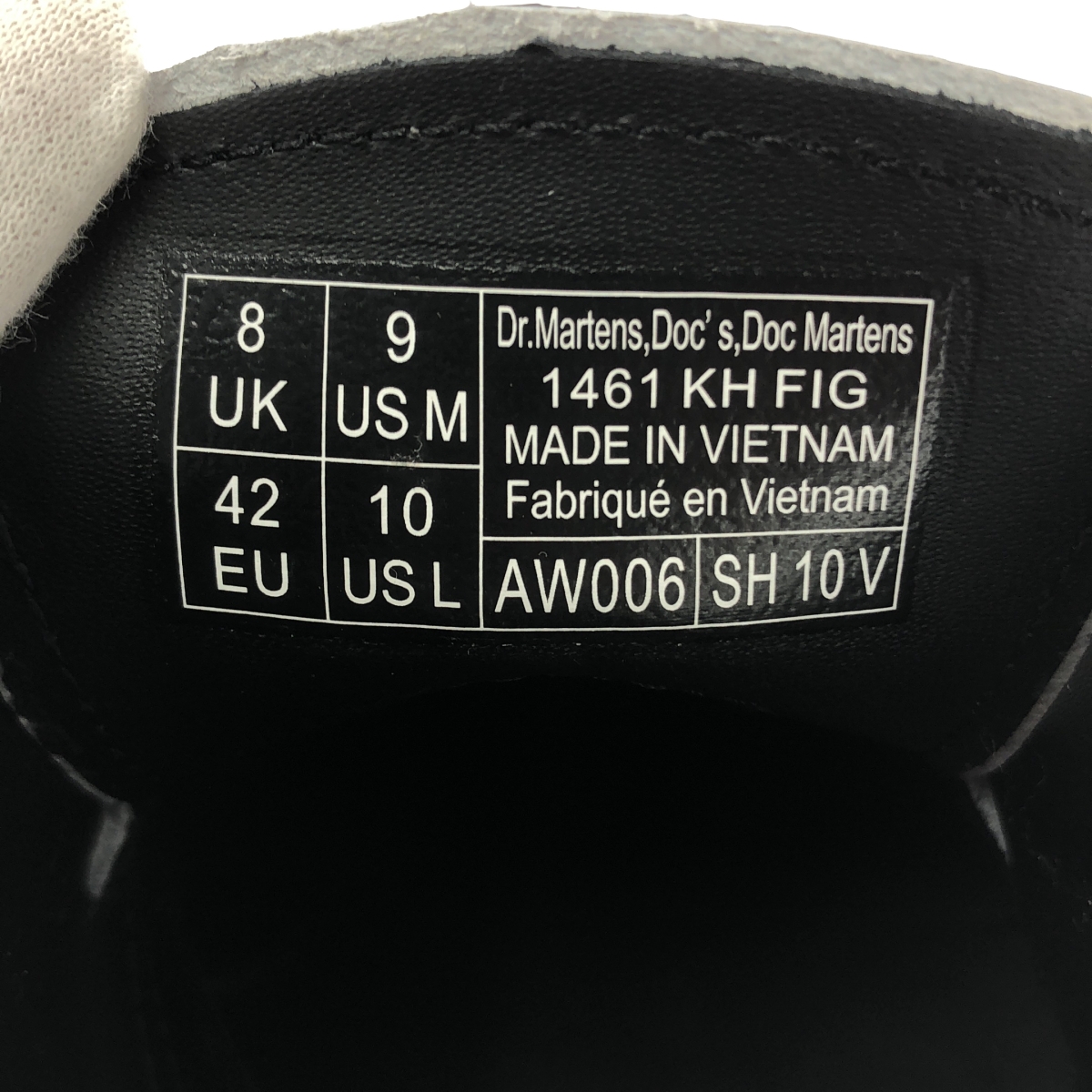 Dr.Martens / ドクターマーチン × KEITH HARING / キース・ヘリング 1461 KH FIG / 総柄 レザー シューズ