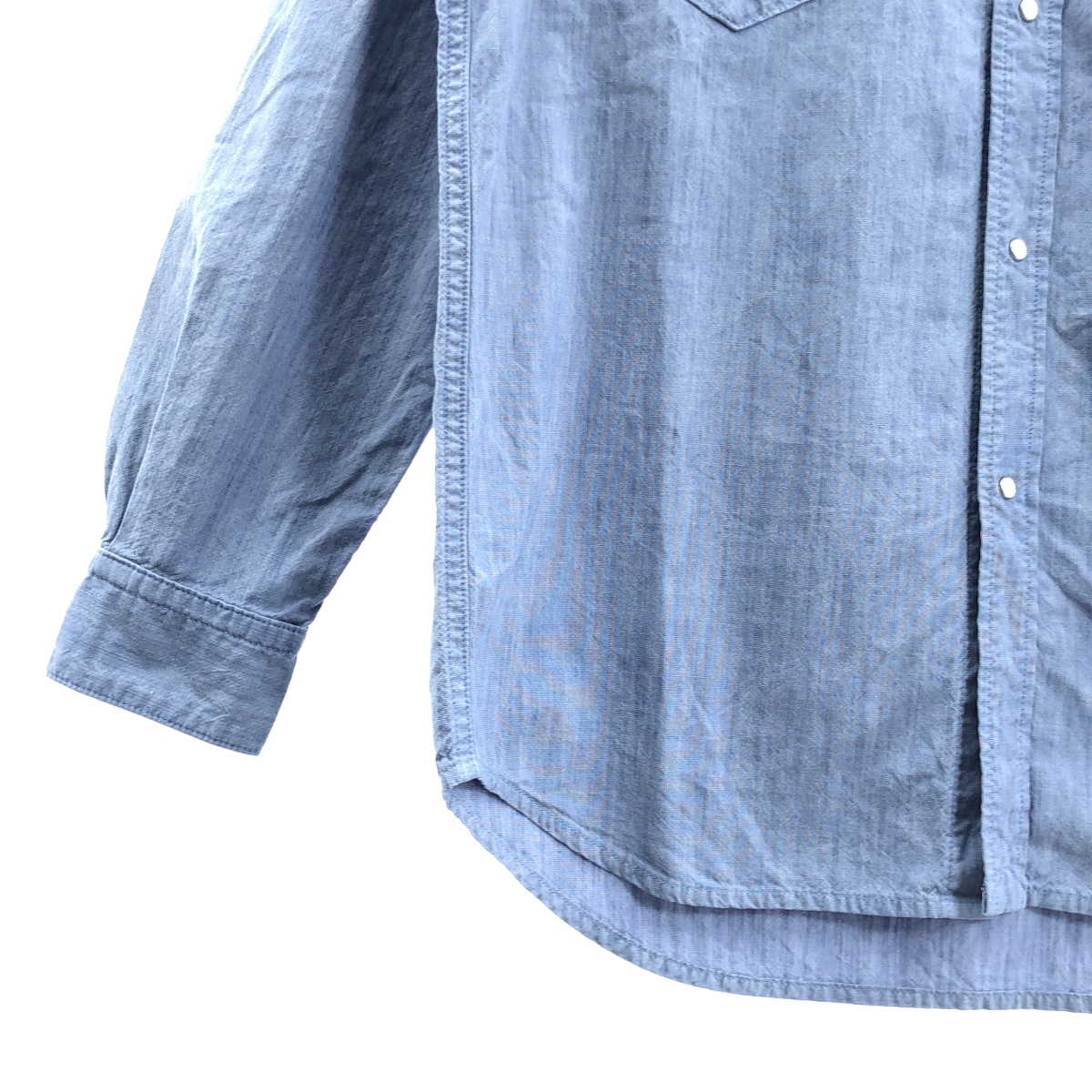 AUBERGE / オーベルジュ シャンブレー オーバー ウエスタンシャツ