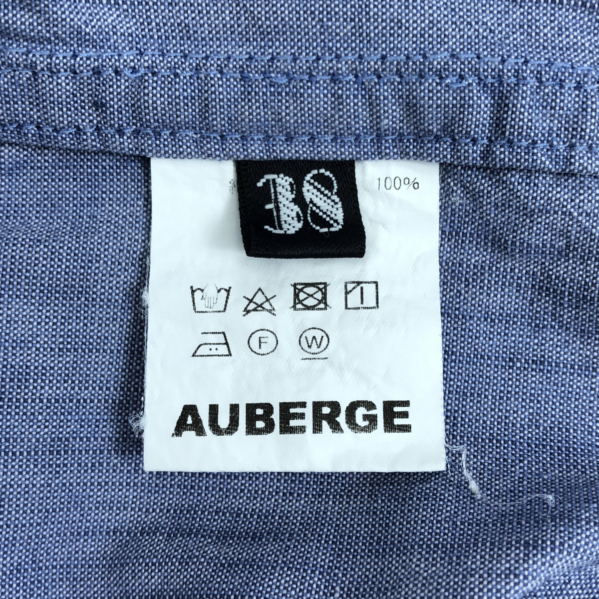 AUBERGE / オーベルジュ シャンブレー オーバー ウエスタンシャツ