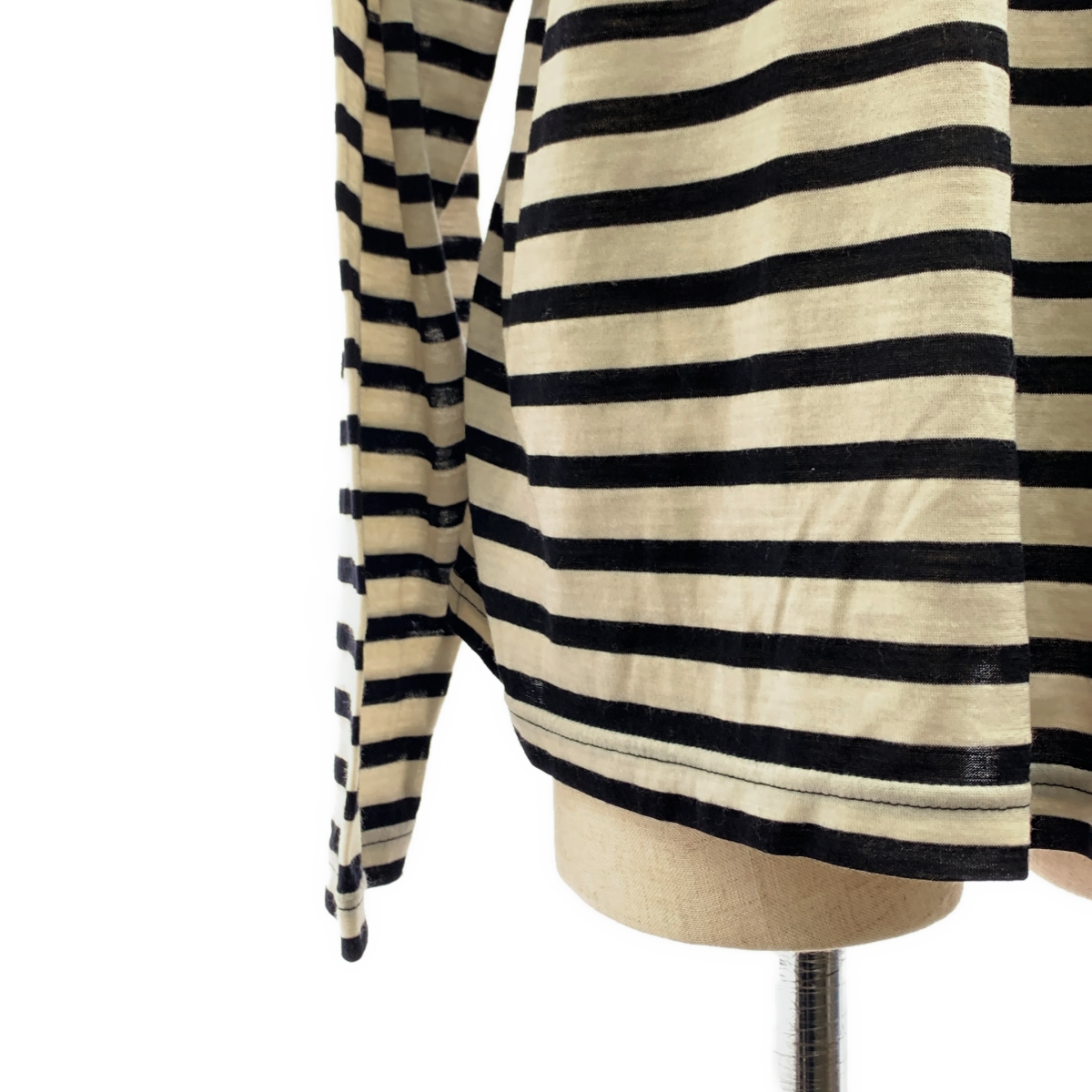 JUNYA WATANABE / ジュンヤワタナベ ウール クルーネック ボーダー カットソー