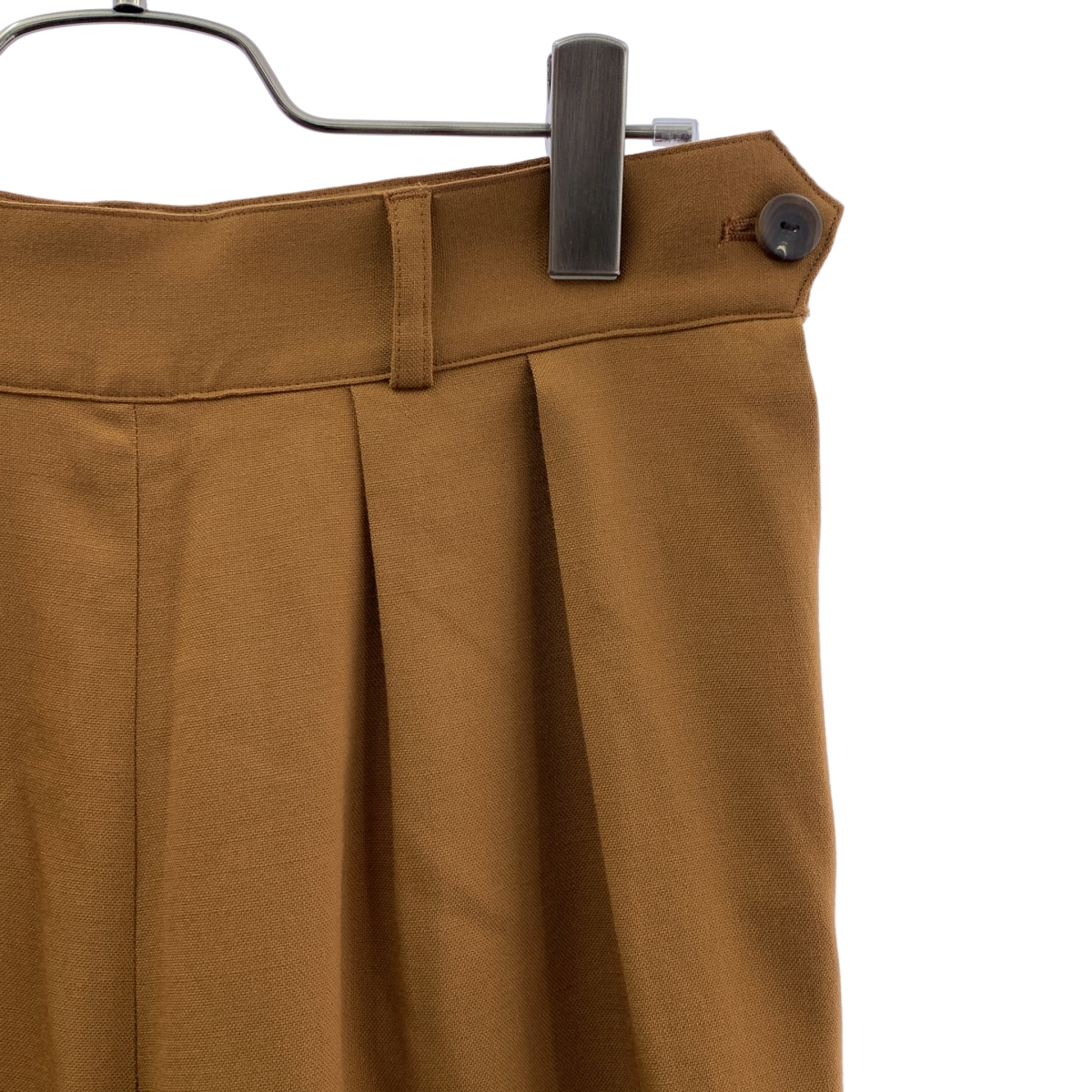 humoresque / ユーモレスク wide pants ウール ストレッチ 2タック ワイド パンツ