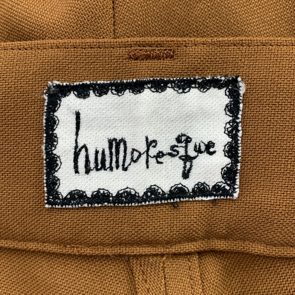 humoresque / ユーモレスク wide pants ウール ストレッチ 2タック ワイド パンツ