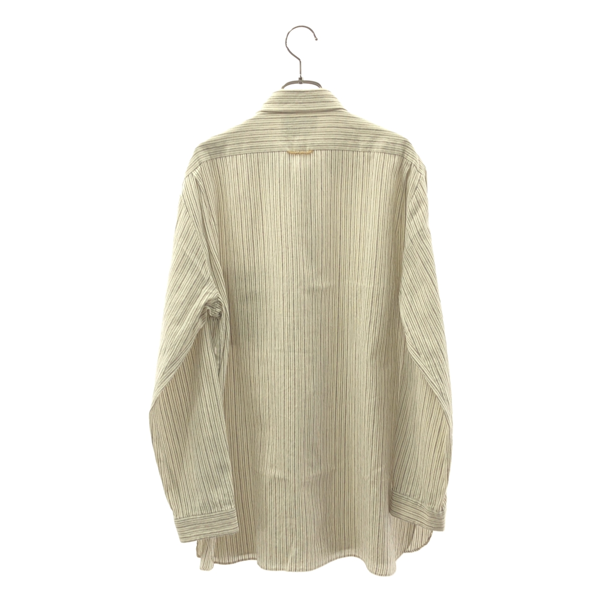 YAECA WRITE / ヤエカライト コットン リネン ストライプ シャツ