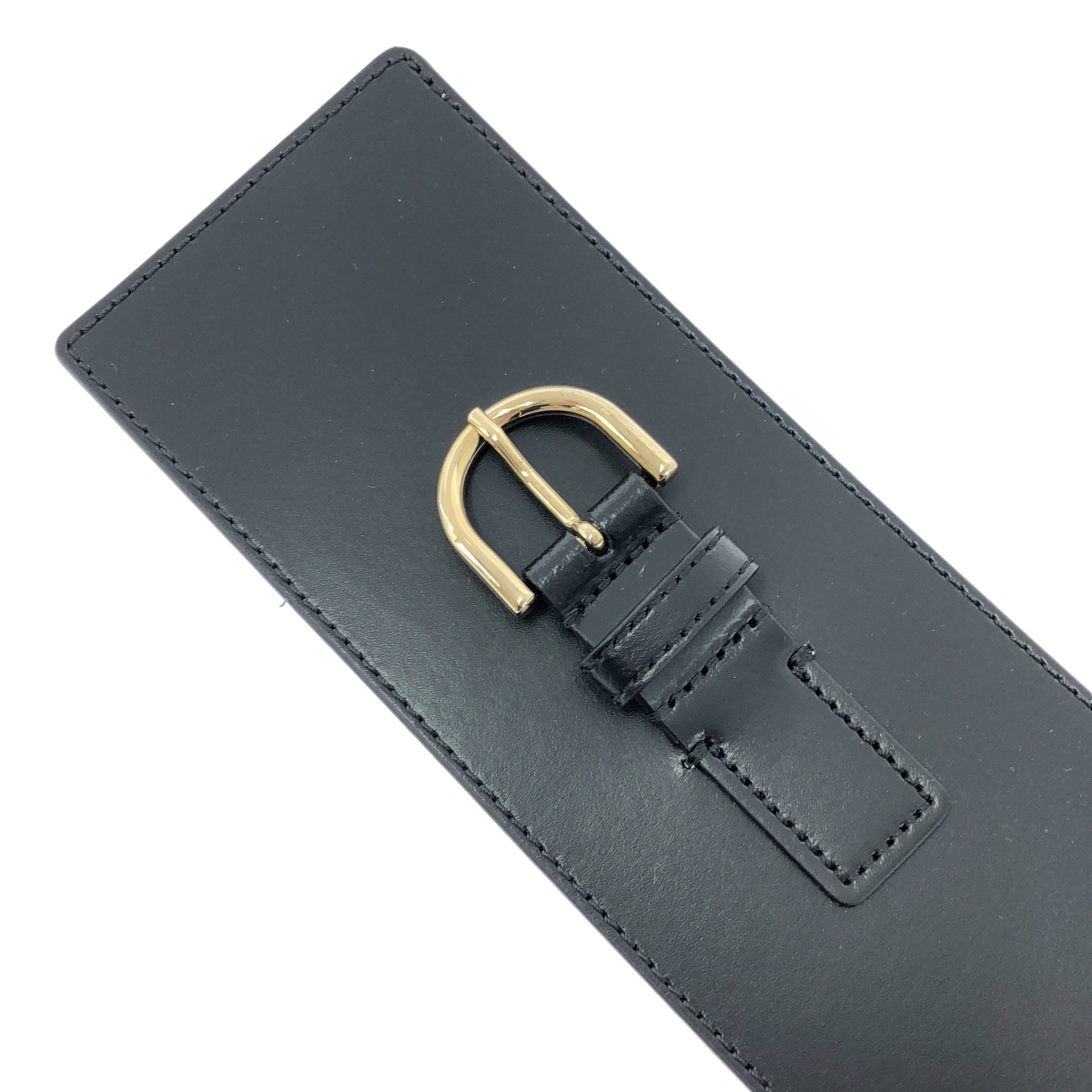 Max Mara / マックスマーラ ワイド レザー ベルト