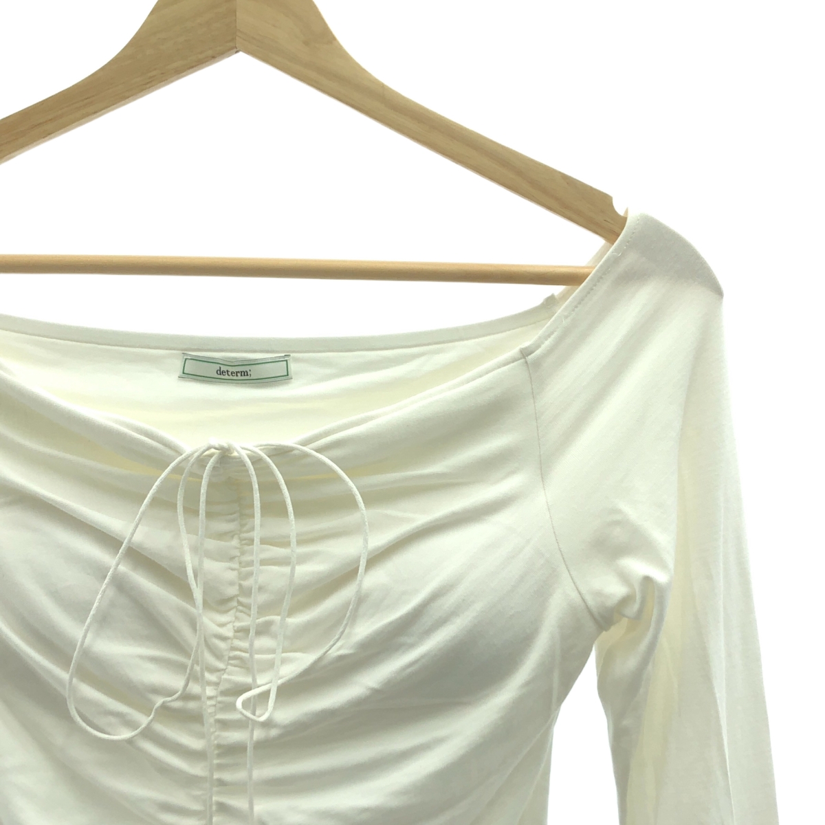 その他 カップ付 ギャザー カットソー