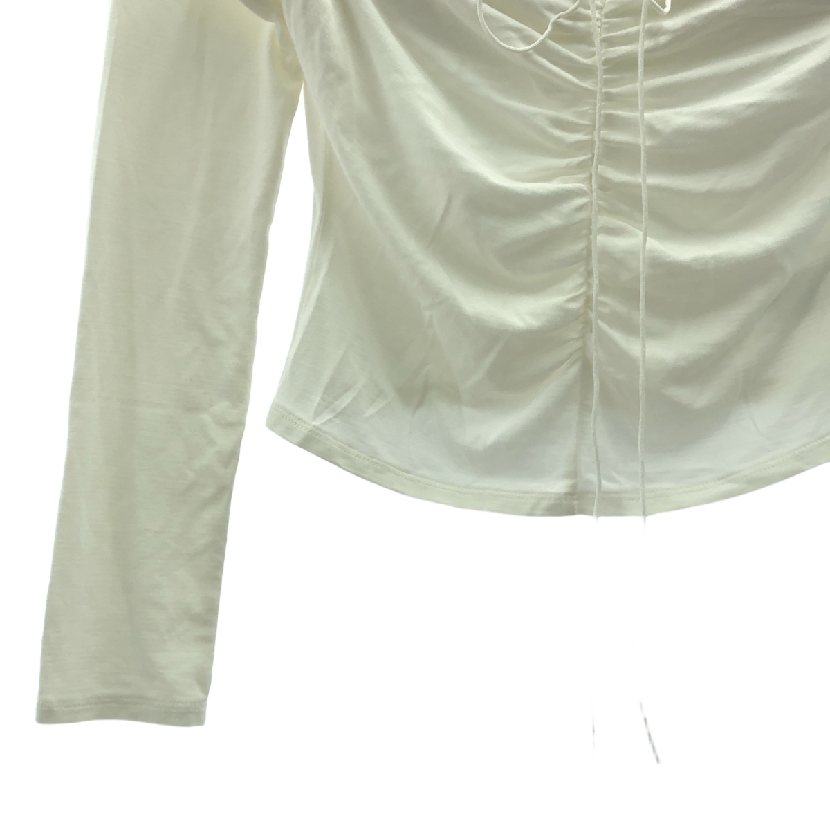 その他 カップ付 ギャザー カットソー