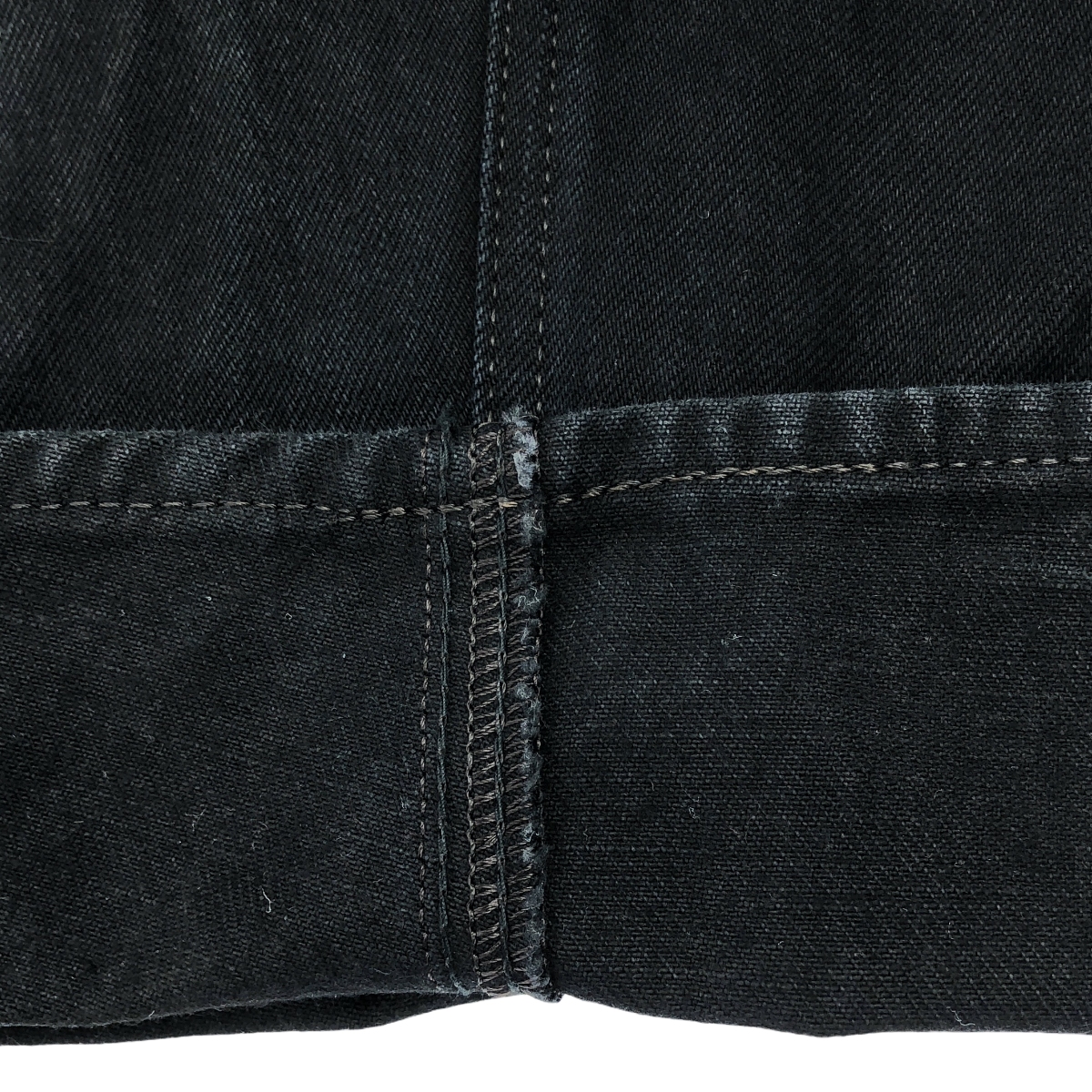 ​TUKI / ツキ 0032 TYPE3 セーラー ワイド ブラックデニムパンツ