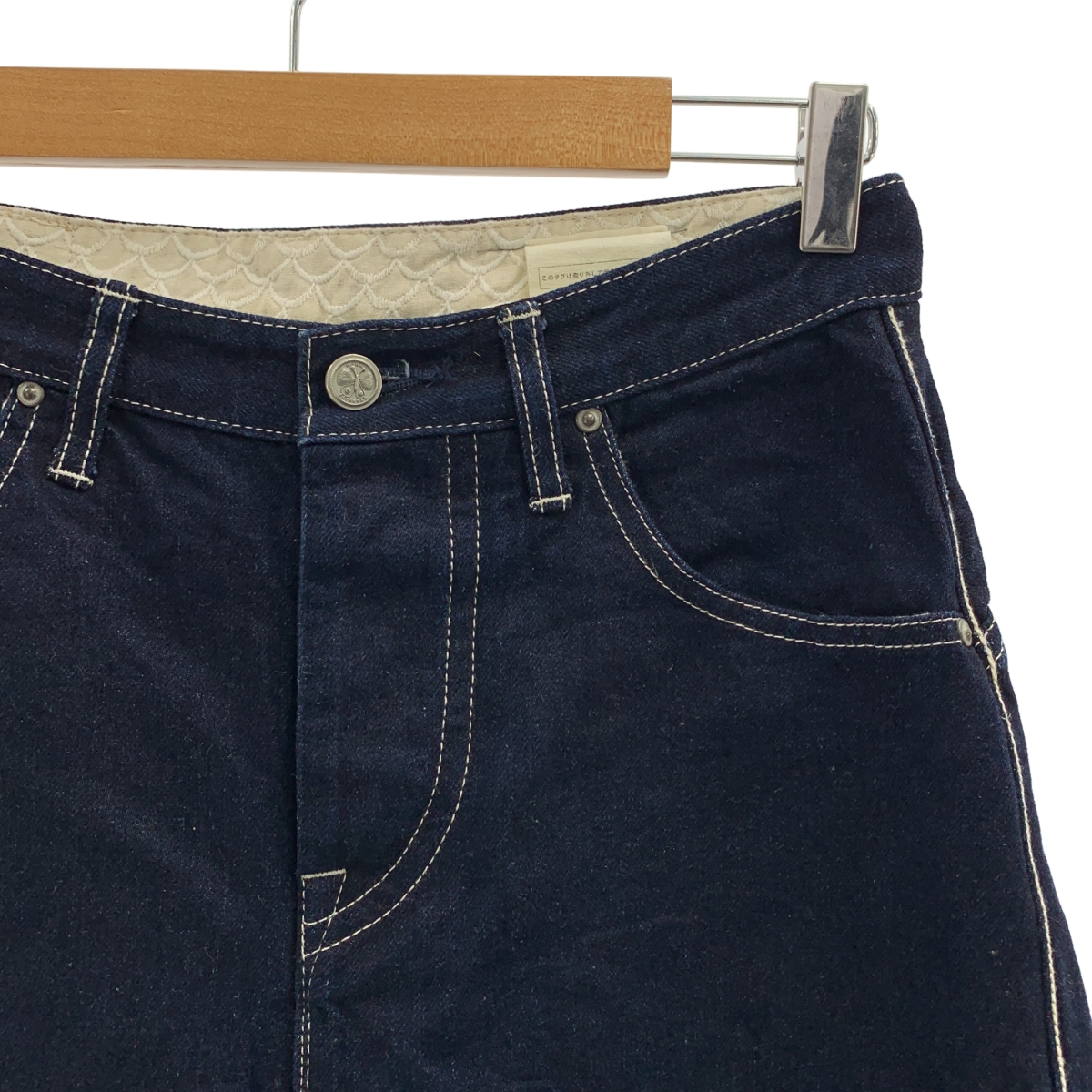 mina perhonen / ミナペルホネン always ロールアップ デニムパンツ