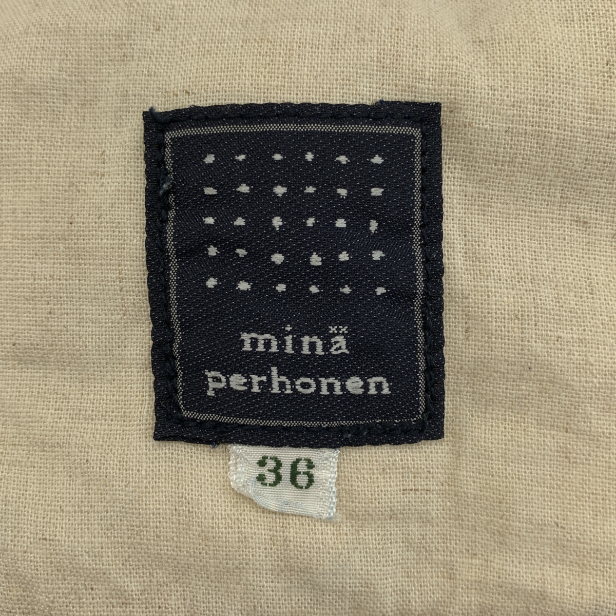 mina perhonen / ミナペルホネン always ロールアップ デニムパンツ