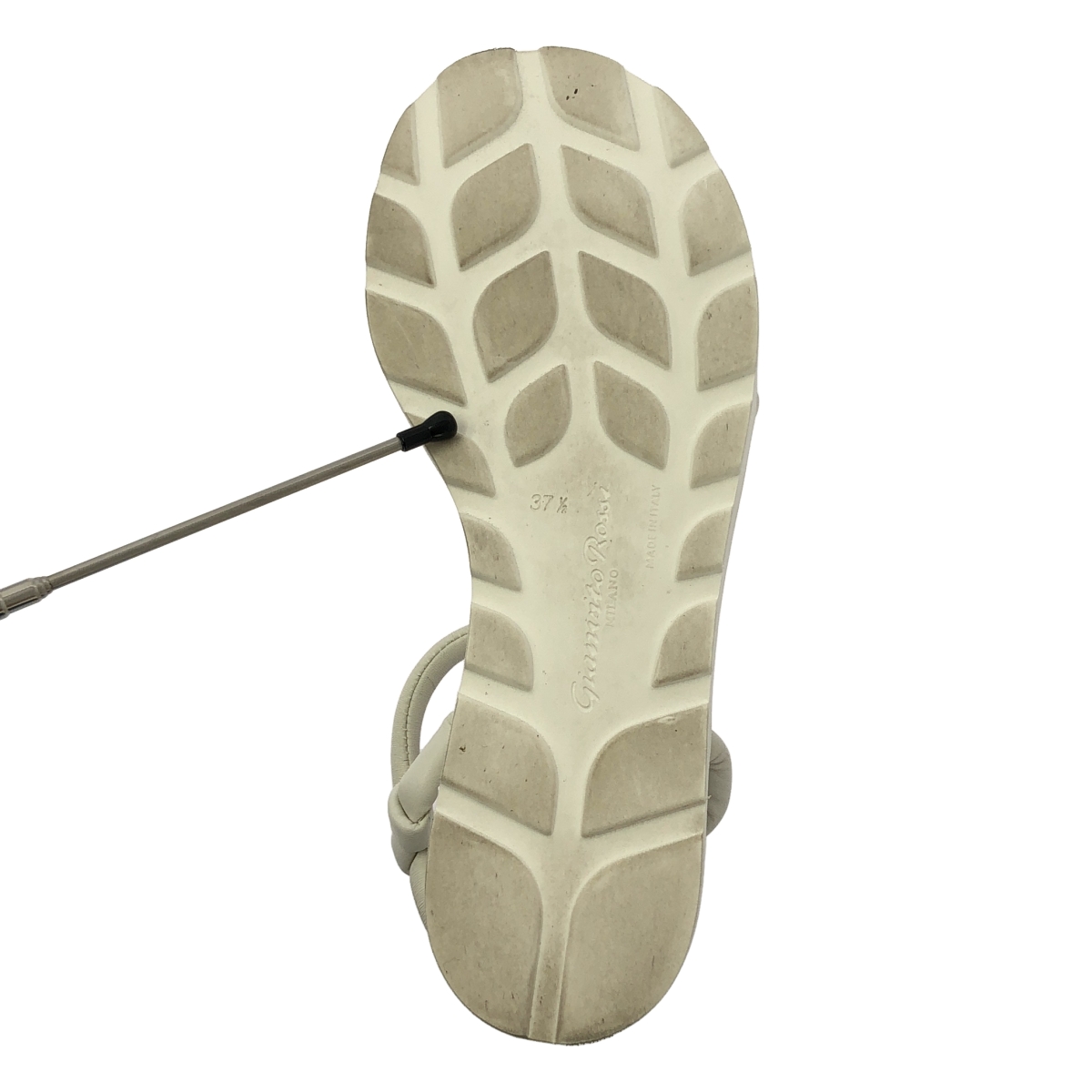 Gianvito Rossi / ジャンヴィトロッシ MARINE / レザー プラットフォーム サンダル